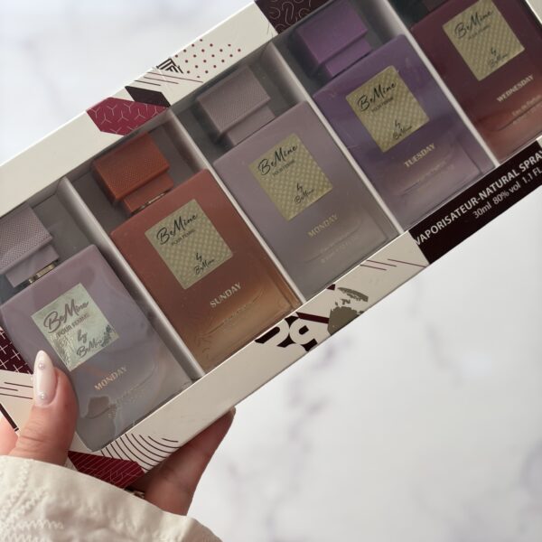 عطر جیبی زنانه بی ماین پک 5 عددی حجم 30 میل